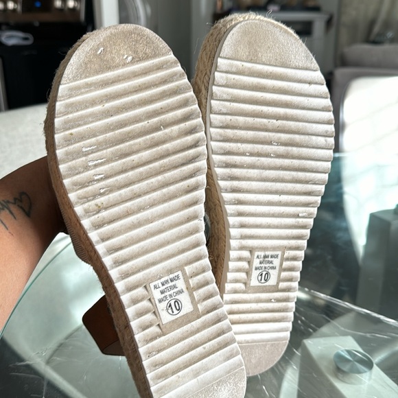 Soda Shoes/Sandal for Women size 10 Brown/Cream - Picture 4 of 9